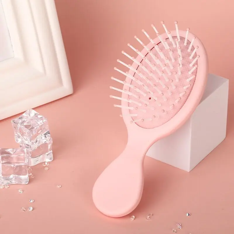 Cute Fun Cushion Comb for Kids, Portable Hairbrush, Family Travel Scalp Massager, Grooming Tool, Home Use