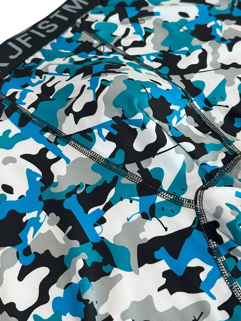 KJFISTMU 16-piece Men's Boxer Briefs Set Elastic Boxer Briefs with Bold Pattern Prints (Tie-Dye, Floral, Faces) - Shrink-Resistant Underwear - Suitable for Daily and Special Occasions - Great Value Pack, Vibrant Patterns, High-Elastic Fabric Mixed Color