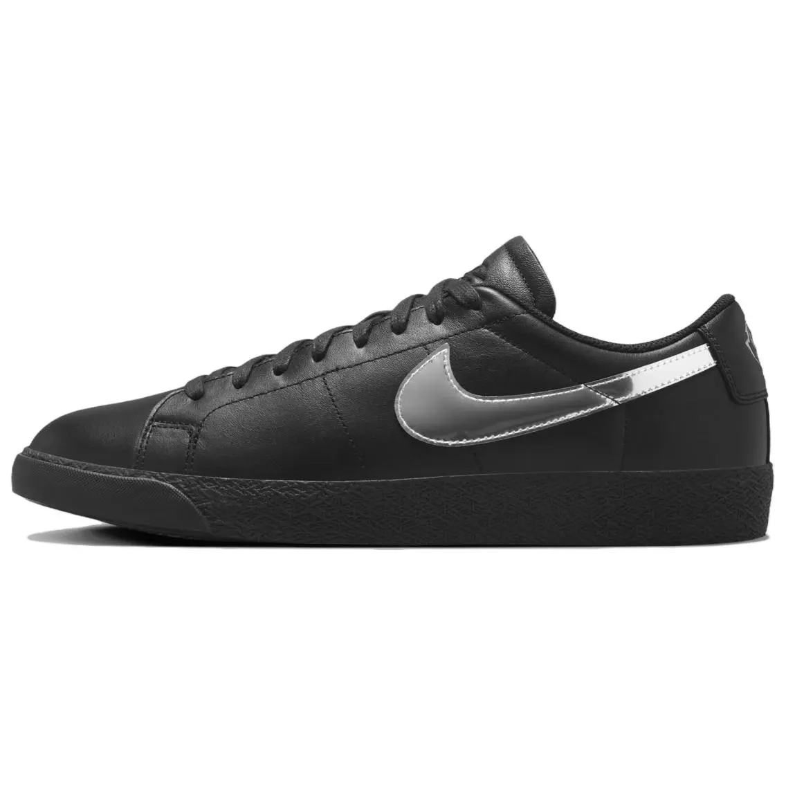 Dancer Skateboards x Nike Zoom Blazer Low SB 'Black Metallic Silver' HJ6703-001