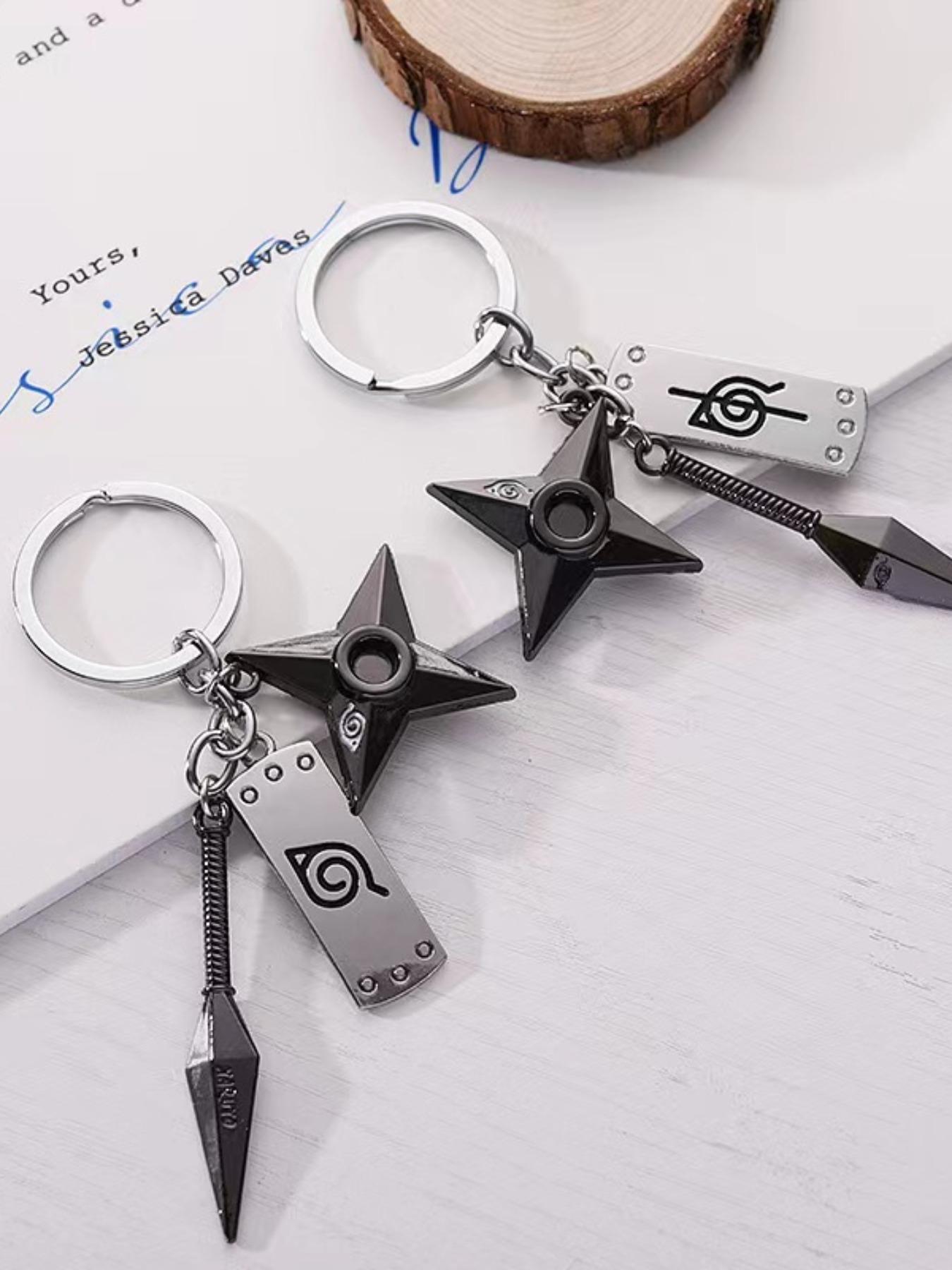 Anime Themed Keychain Set, Fashion Accessories for Men & Women, Trendy All-match & Exquisite Keychain for Birthday Gift, Charms