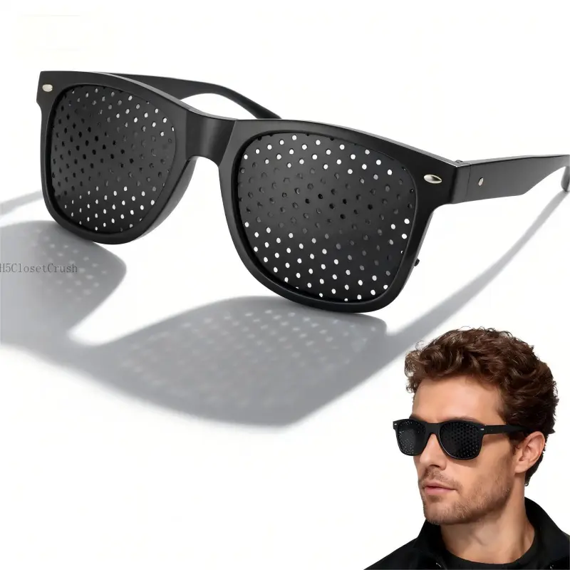 Women's Vision Correction Pinhole Eyewear - Anti-Fatigue, Durable PC Lenses, Portable Lightweight Design for Daily Use, Computer Work - H5ClosetCrush