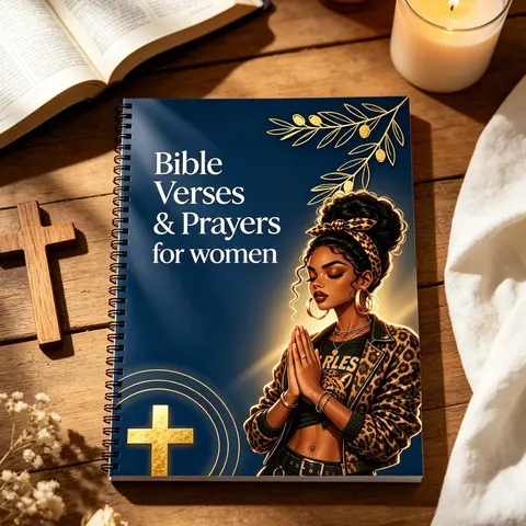 Women's Yearly Bible Reading Journal, Spiral Bound, 52 Weeks Christian Devotional Guide, Daily Scripture Reading & Writing Practice Log Book, Devotional Notebook
