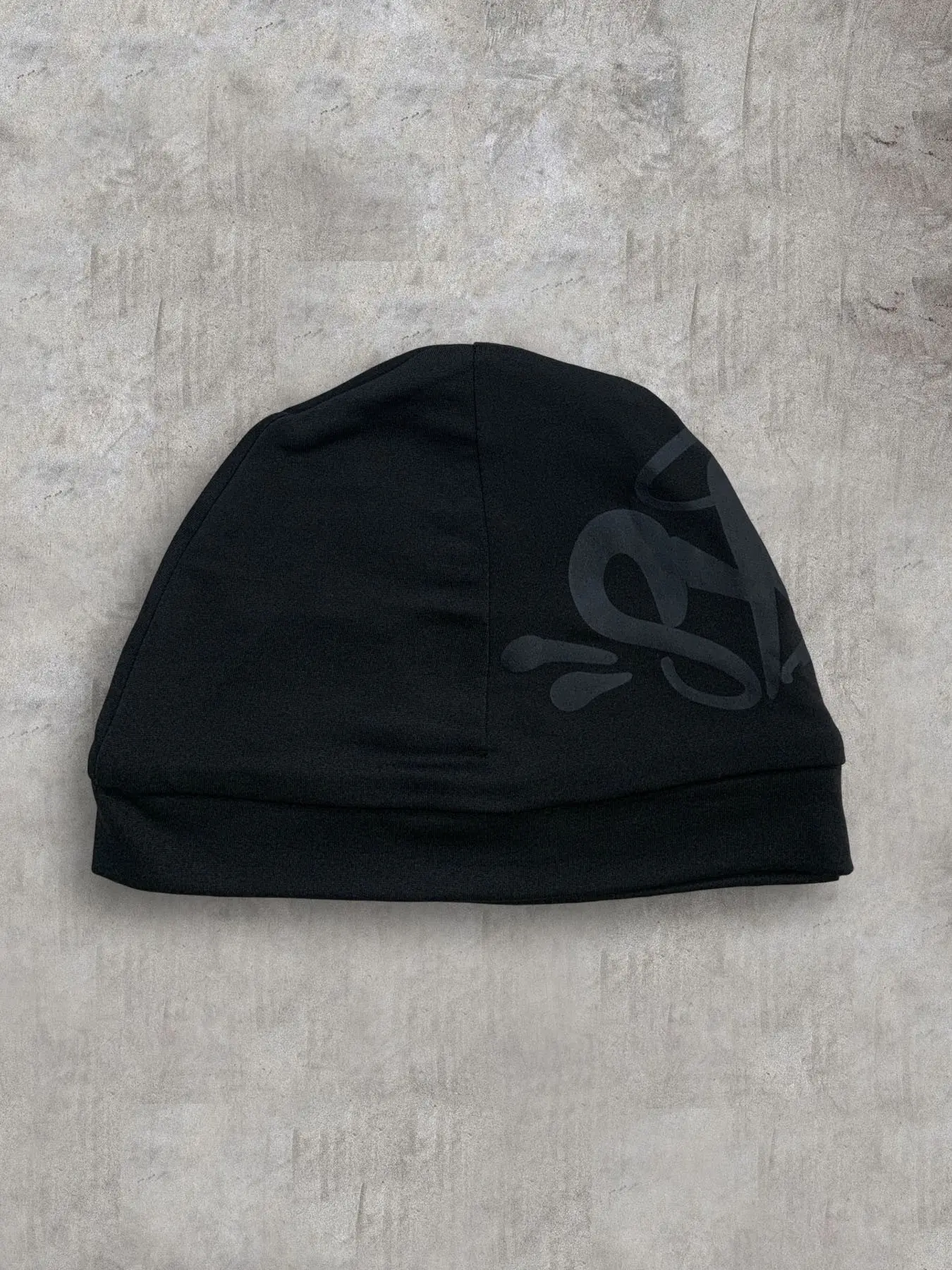 Personalized asymmetrical letter pattern printed hat, autumn and winter casual trend pullover hat, Graphic stylish hat