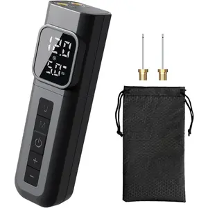 P200 Electric Ball Pump 2000mAh Sports Air Pump with Digital Pressure Gauge, Fast Inflation & Deflation for Basketball Soccer Volleyball Football