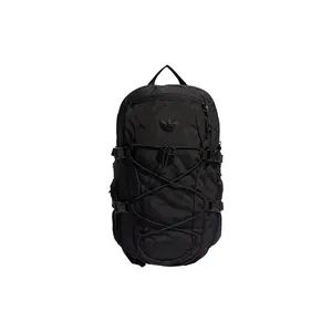 Adidas Originals Recycled Nylon Backpack for Men and Women – Casual Sporty Style in Black