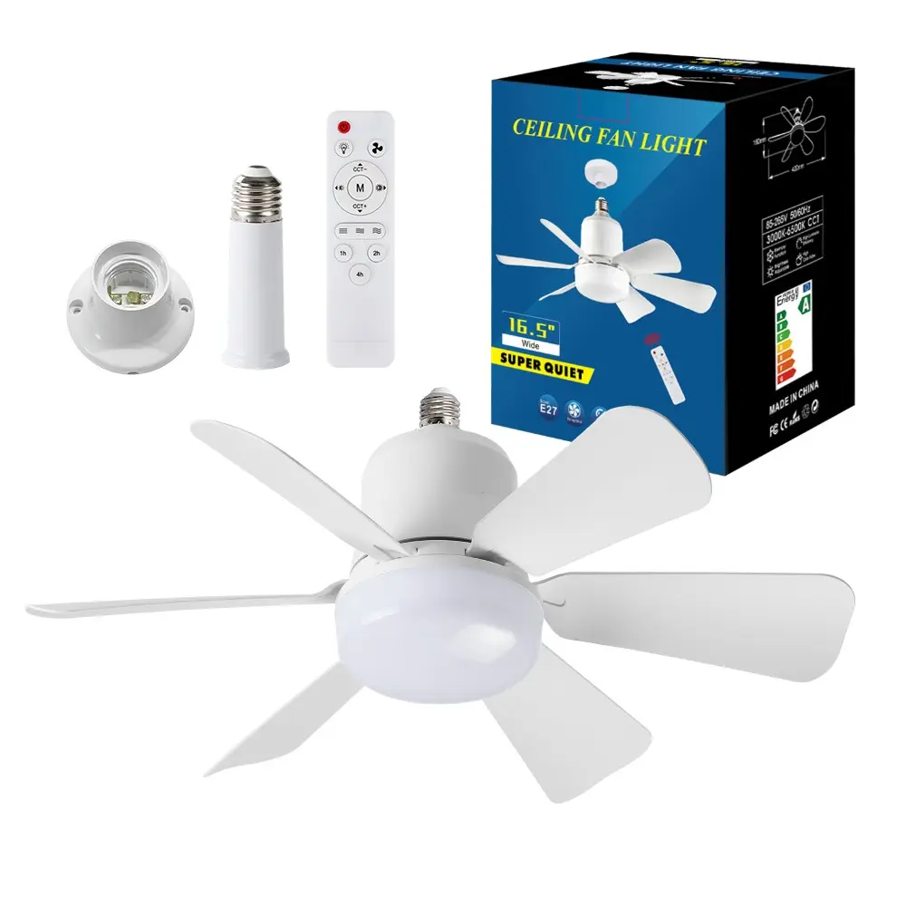 Remote Control LED Lighted Ceiling Fan Light, Silent Strong Wind Ceiling Fan Light, Small Fan Suitable for Restaurant/Bedroom, Home Decor Light, Decorative Atmosphere Light, Home Lighting, Led Ceiling Lights