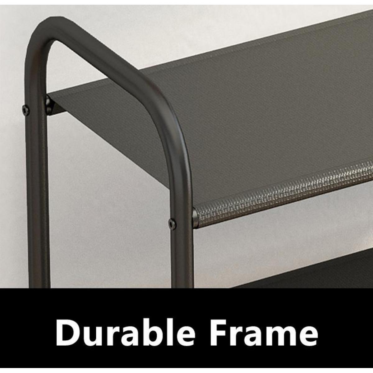 SUOERNUO 2/3-Tier Shoe Rack Metal Storage Organizer for Closet Entryway Adjustable Smooth Sturdy Durable Footwear Organization Multifunctional Solution 27.8"W x 11.4"D x 23.9"H