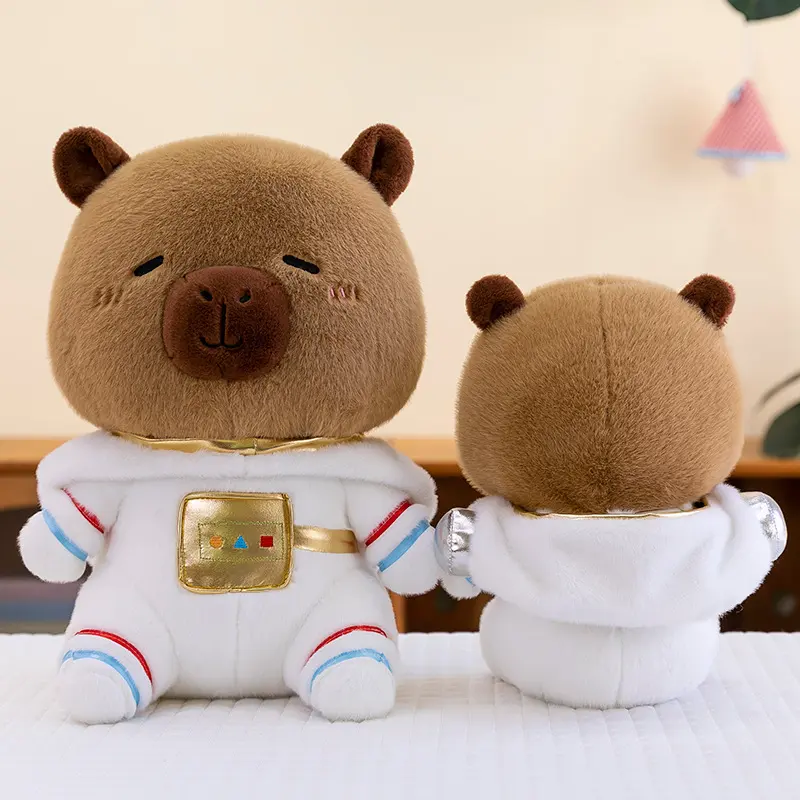 Cartoon Alien Astronaut Robot Plush Doll Soft Comfort Pillow Calming Toy Lovely Gift For Little Boys