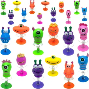 24 PCS Jumping Popper Toys Spring Launchers Toys Pop Up Critters Novelty Spring Toy for Boys and Girls Party Favors Classroom Prizes Return Gifts Treat Bag Gift for Kids,6 Styles