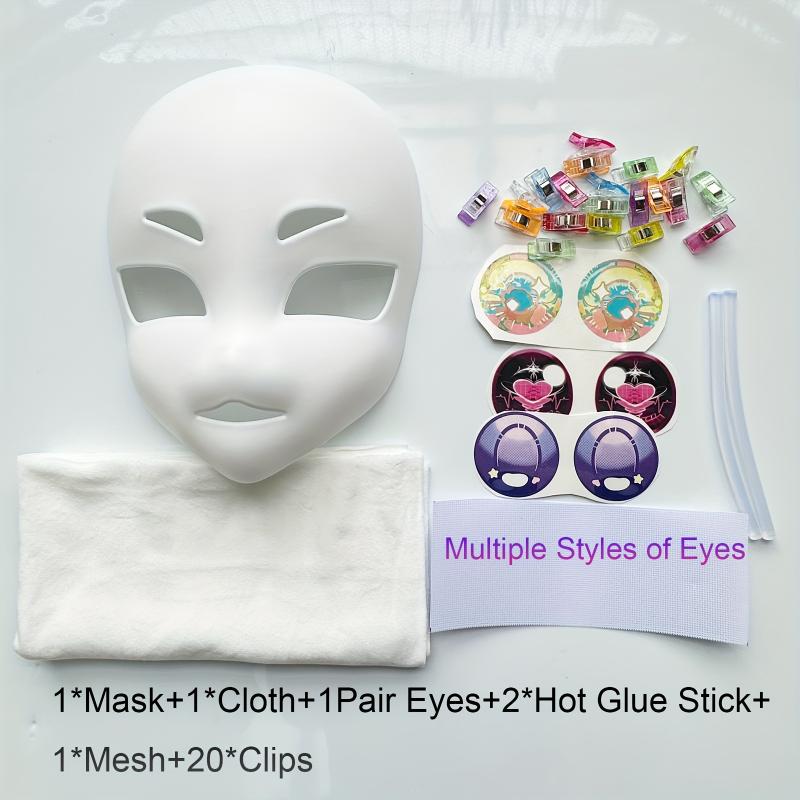 DIY Fox Fursuit Therian Mask Kit - Perfect for Halloween, Carnivals & Christmas Parties | Cute Cosplay Accessory & Gift Idea