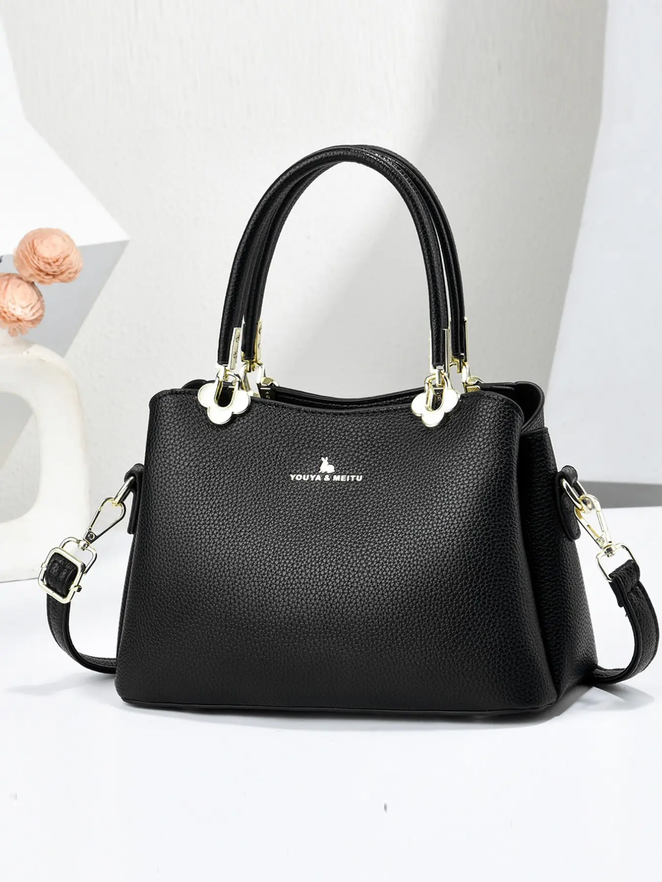 Fashion Retro Crossbody Handbag, Multi-Functional Large Capacity Shoulder Bag, Stylish Design, New Fashion Women's Small Square Bag, Fashion Satchel