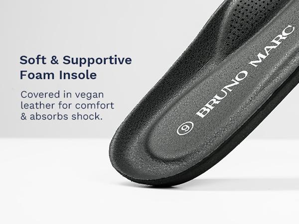 Bruno Marc Men's Plain-Toe Oxford Dress Shoes