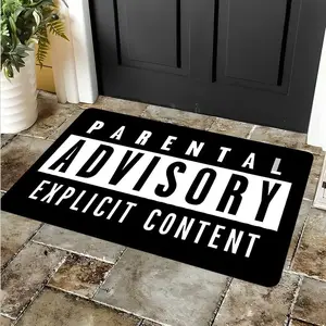 Hiphop Style Design Doormat, Trendy Entrance Diatom Mud, Non slip rug, Highly Absorbent Floor Mats, Anti-slip Quick drying Soft Carpets, Suitable for Multi-scenario, Indoor Outdoor Entrance Carpet Home Decor, Home Decorative Rugs,Waterproof Area Rugs