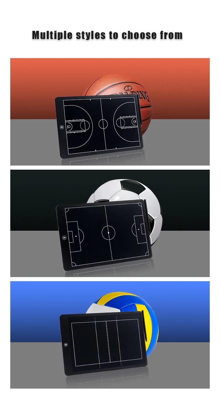 16-inch portable electronic tactics board for football, basketball, rugby, handball, ice hockey and field hockey - for coaches' tactical teaching and match explanation