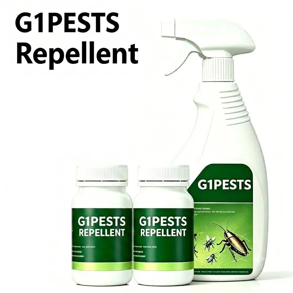 Pet & Family Friendly Insect Prevention Kit - Indoor-Outdoor Use, Roach-Control, Anti Mosquito Cockroaches, Targets Ants, Spiders, Bed Bugs & 40+ Common Household Pests, Makes 1 Gal Usable Spray Mix (Bottle Included)