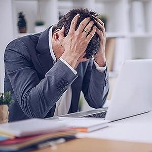 Trendy  Anxiety Ring for Women Men Stainless Steel Spinner Rings Anxiety Fidget Band Rings Engagement Wedding Promise Rings Size 7-10