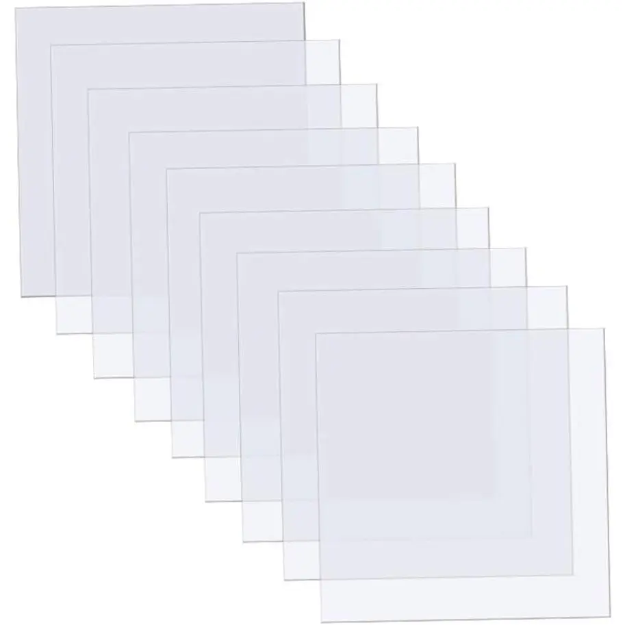 15 Pack 4 mil Blank Mylar Stencil Sheets, 12 x 12 Inch Stencil Sheets