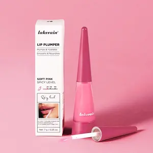Lakerain 1 Count Moisturizing Lip Oil, Deeply Hydrates and Moisturizes Lips, Delivers Long-Lasting High-Shine Finish, Diminishes Lip Lines and Plumps up Lips