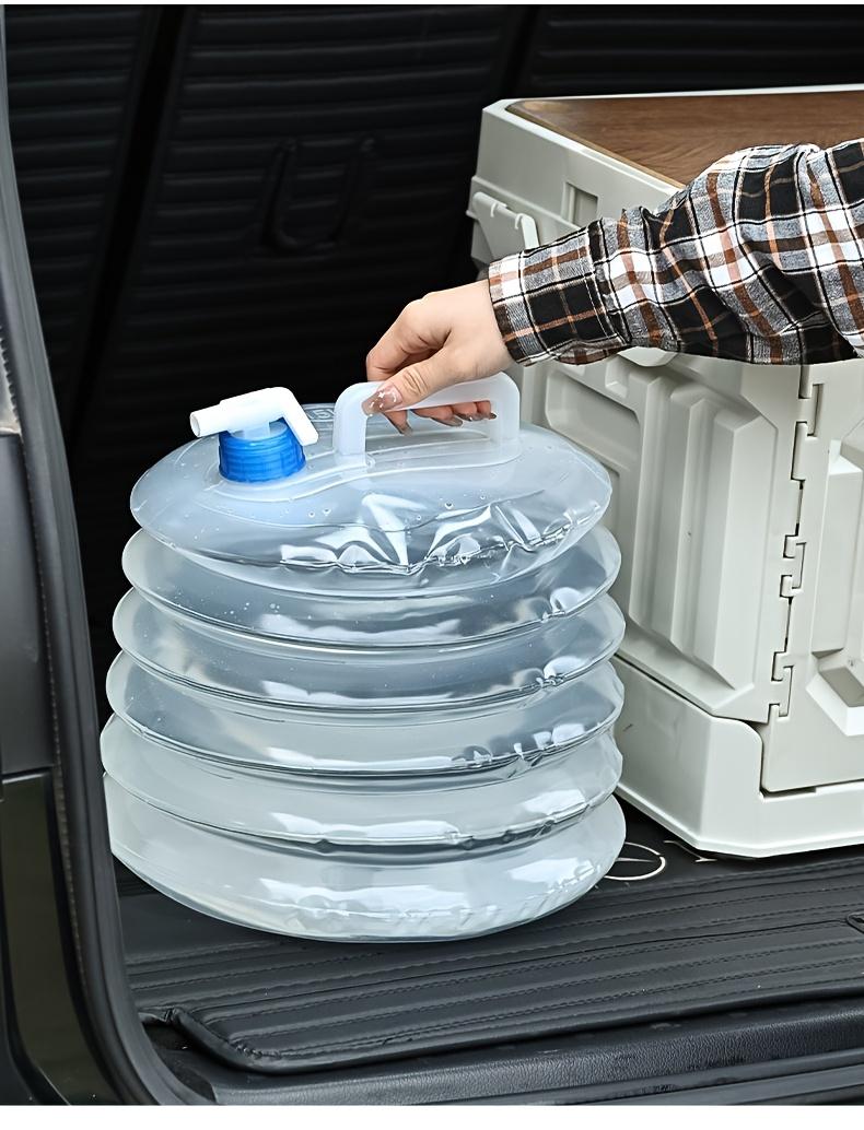 Large Capacity Foldable Storage Container- Portable and Foldable, Multi Size Design for Easy Dumping - Ideal for Camping, Hiking, and Outdoor Water Use - Safe Screw Cap Design, Portable Camping Shower, Collapsible Water Container