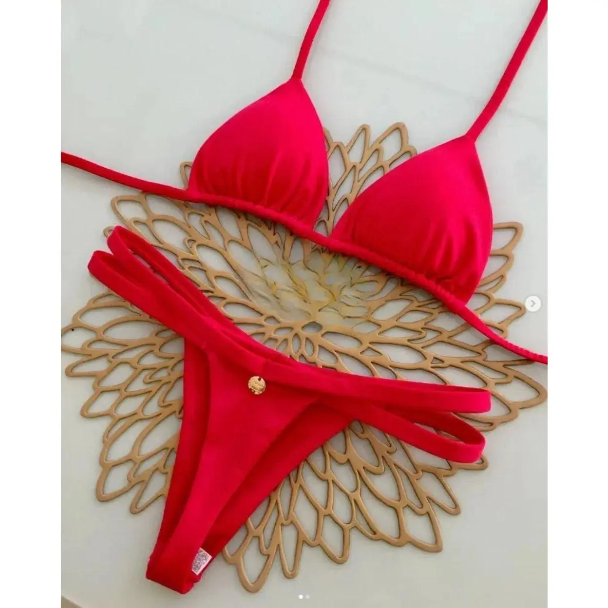 Women's Sexy Brazilian Bikini - New Stretchable Elastane-Nylon Beach Swimsuit, Anti-Odour Swimwear for Beach Vacations