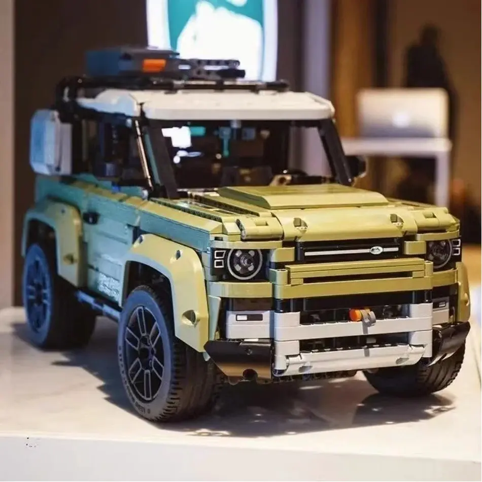 2573Pcs Technical Land Off-road Defender Classic Car Model Set Model Vehicle Toys Bricks for Boys Adult Gifts Building Blocks
