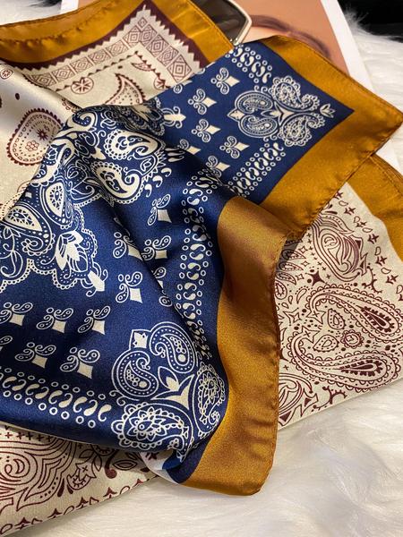 Women's Fashion Floral Scarf for Bohemian Style, Elegant Headscarf and Hairband for All Seasons, Perfect Accessory to Enhance Your Look