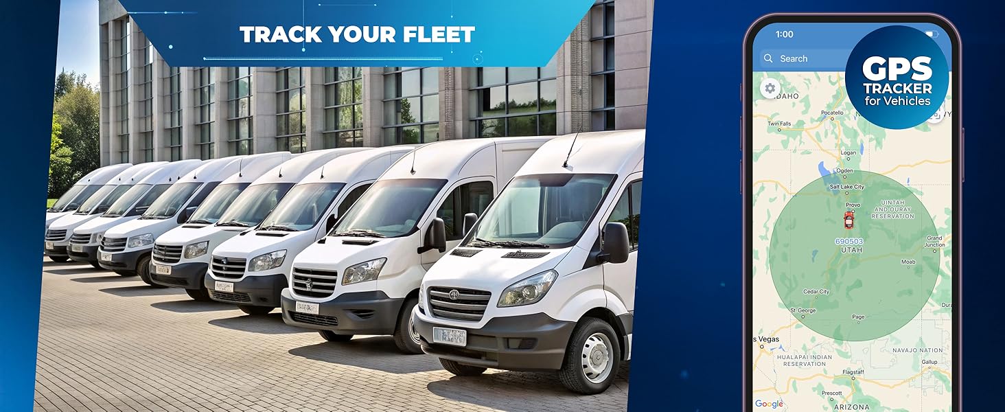 Lightning GPS GL300 Car Tracker Device for Vehicles w/Magnetic Case  Hidden GPS Tracker for Fleet Security, Long Range Vehicle Tracking, Discreet, Ideal for Cars and Trailers, Subscription Required