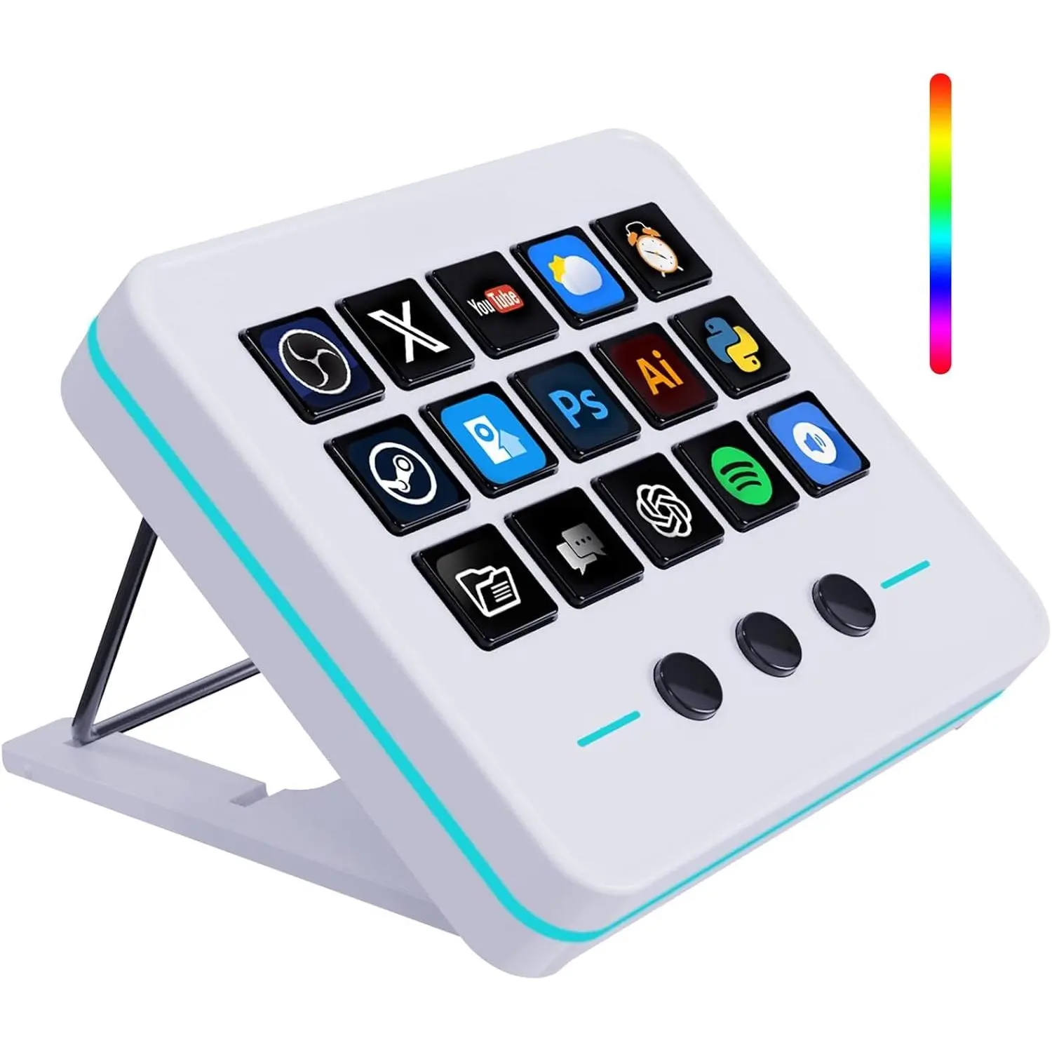VSD M18 Stream Controller Streaming Deck, Programmable Macro Pad Keypad