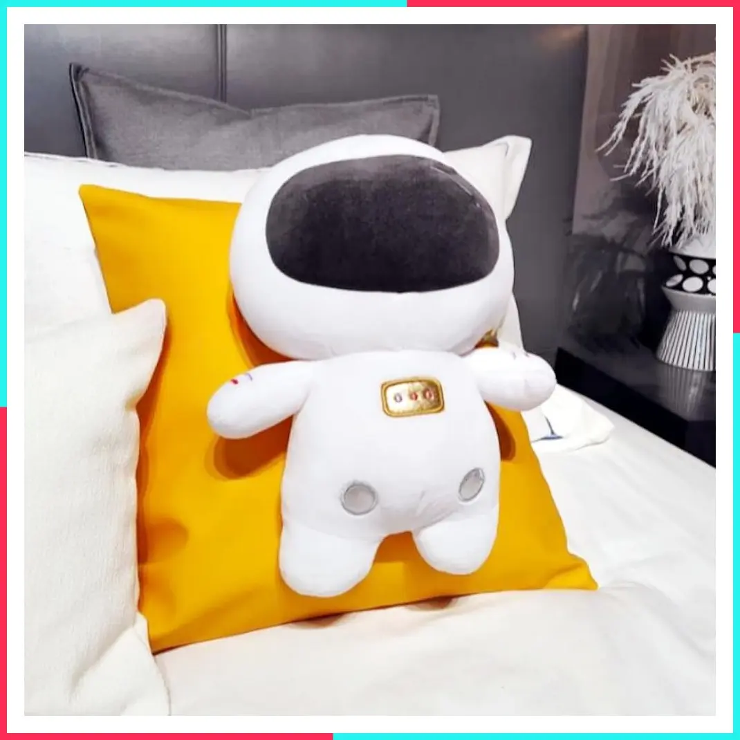 14 Inch Astronaut Stuffed Plush Toy Pillow, Spaceman Body Pillow Soft Plush Doll Couch Cushion Ornament