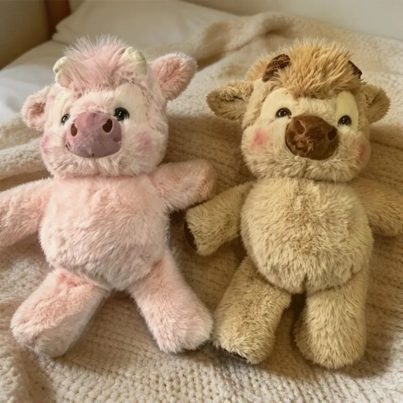High-quality West Highland Calf Plush Toys 40cm Creative Run Fast Cartoon Soft Stuffed Animal Babys Appease Doll for Kid Gifts