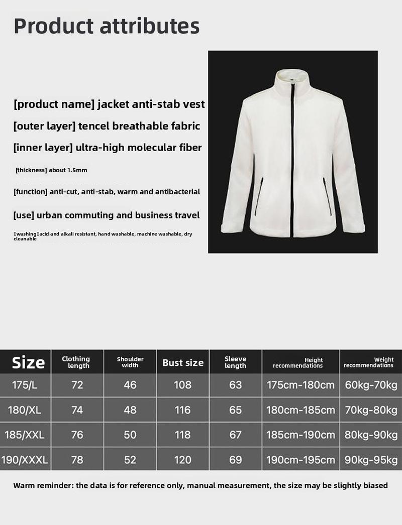 Lightweight Stab-proof  Jacket for Ultimate Protection