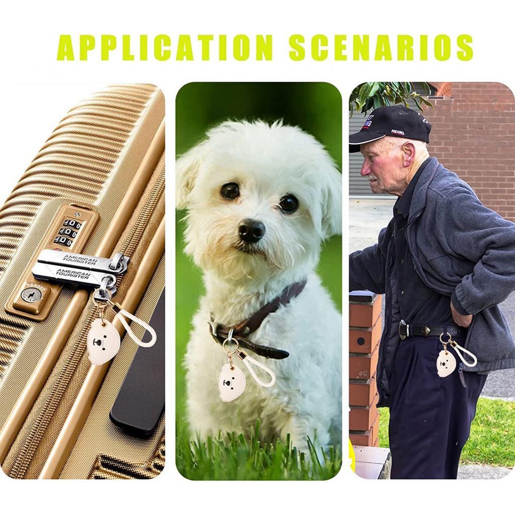 Airtag Leather Keychain Holder with Hand Straps, Airtag Hand Straps Case Anti-Scratch Key Chain for Air Tags, Accessories Airtag Leather Keychain Holder with Hand Straps, Airtag Hand Straps Case Anti-Scratch Key Chain for Air Tags, Accessories