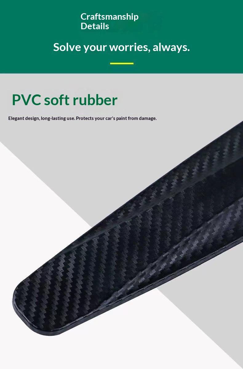 Upgraded car bumper anti-collision strip, anti-scratch strip, widened rear trunk, front and rear bumper anti-scratch and anti-scrape strip, thickened