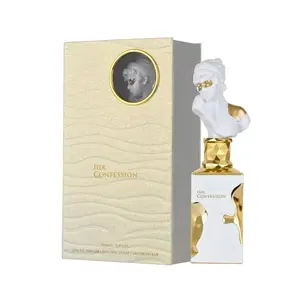 HER CONFESSION Eau de Parfum Spray For Women 100ml (3.4 oz) Long Lasting Perfume With Notes of Vanilla Jasmine & Tuberose Floral Fragrance ldeal for Daily Wear & Women's Gifts