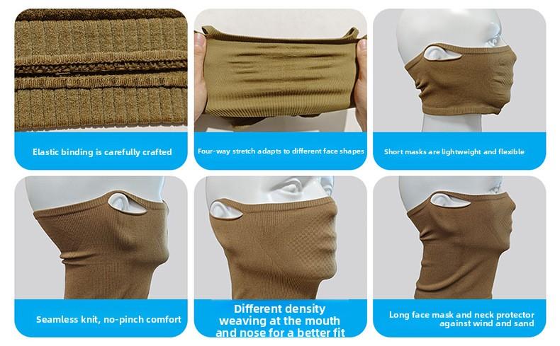 Spring and summer outdoor cycling mask, windproof cycling face mask, head cover for men and women, motorcycle head cover, breathable face shield