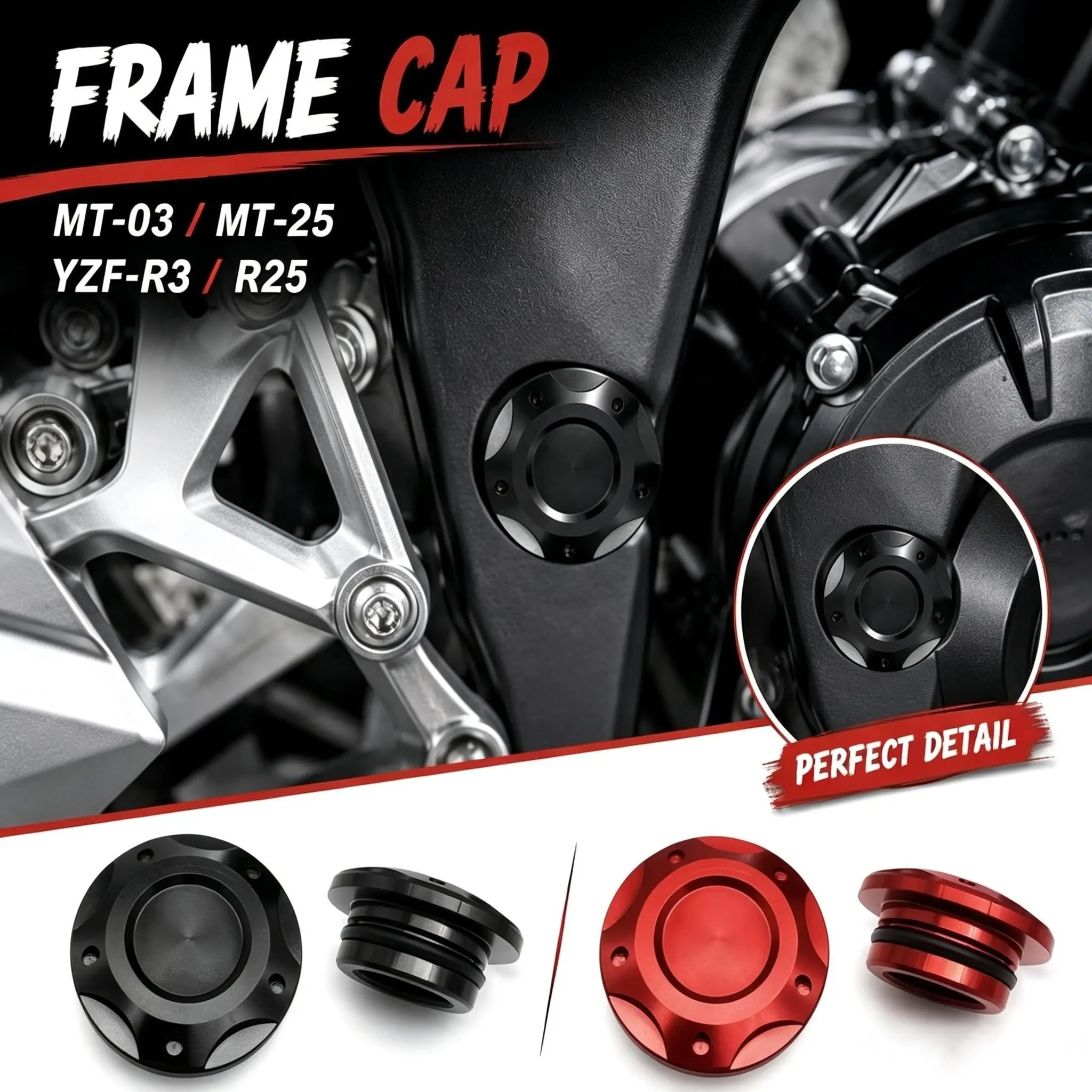Yamaha Mt-03 (15-21) Body Decoration Screws, Compatible with Mt-25/yzf-R25/yzf-R3, Durable Motorcycle Accessories, Easy Installation