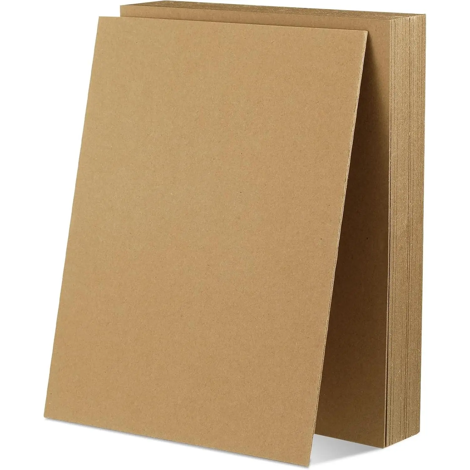 30 Sheets 8.5" x 11" Chipboard Sheets 70 Point Chip Board for Crafts Kraft Board Scrapbooking Chipboard for Papercrafts Book Binding Home Decor, Brown