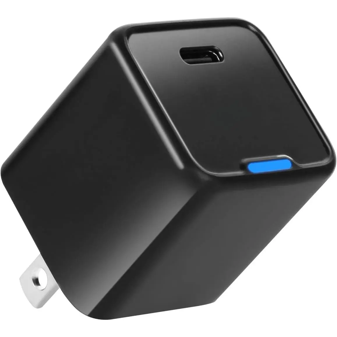 USB C GaN 30W   Block(Non-Foldable),PPS PD3.0 Mini Type C Charger for  17/16/15/14/13/12,Galaxy S25/24/23/22,iPad/AirPod/ Watch,Pixel( Not Include)