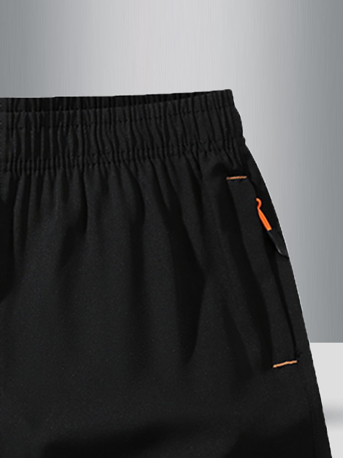 6 Pack Quick Dry Breathable Men's Shorts Casual Sport Style Anti Wrinkle Design Polyester Blend Solid Color Reflective Strips for Running Football Badminton Basketball Ping Pong Weightlifting Gym Workout Men's Shorts Set Shorts SpringStatements