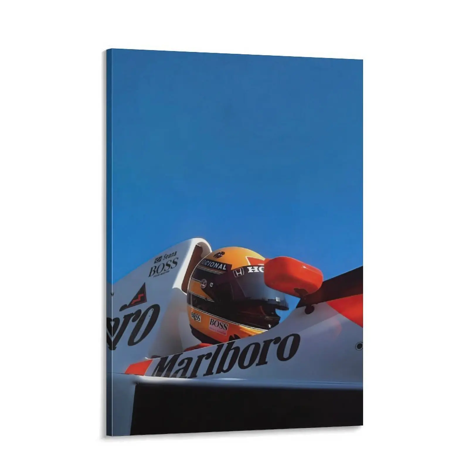 McLaren Marlboro Canvas Wall Art Poster - F1 Racing Car Motorsport Print
