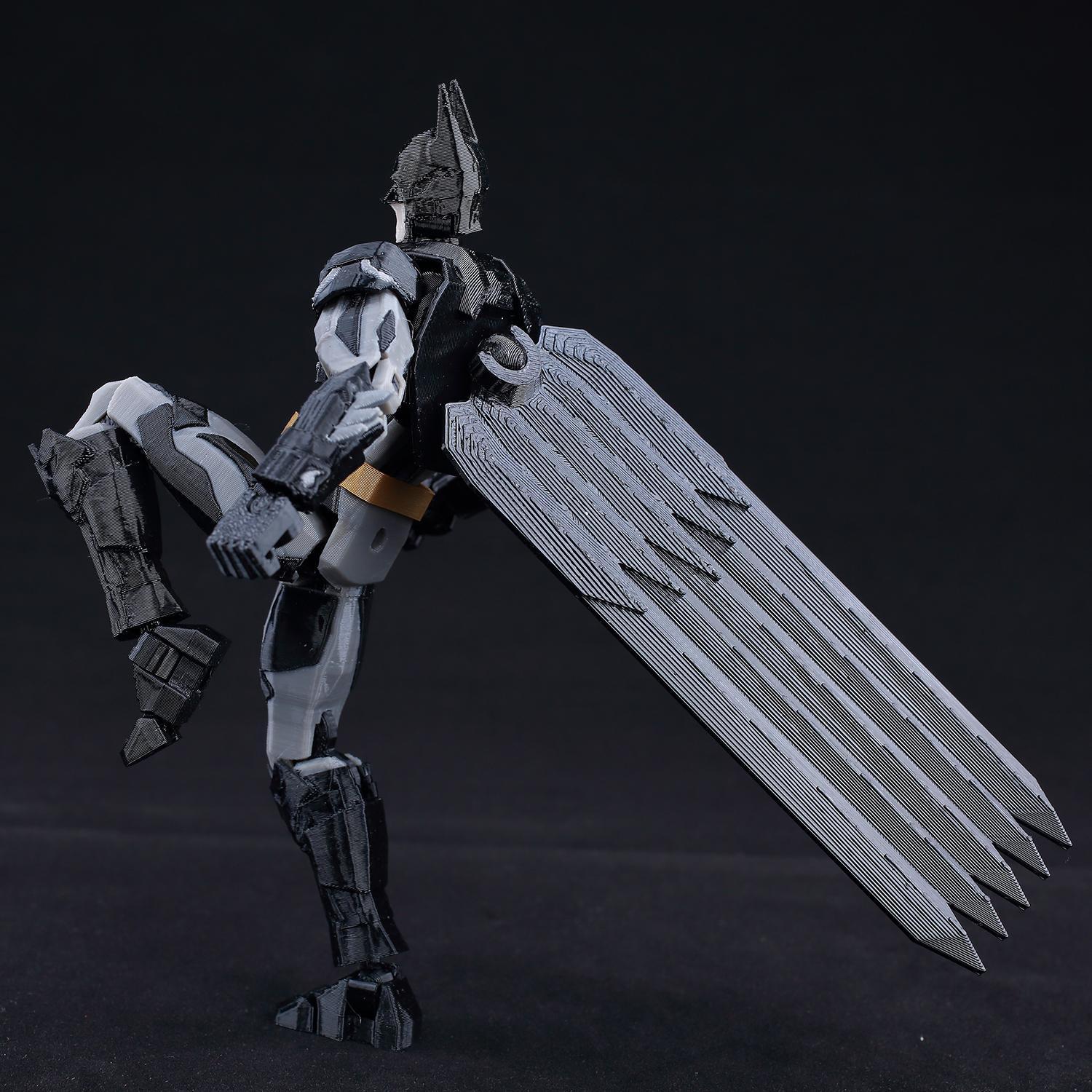 9L3D Printed Venom Spider-Man Lucky13 Dummy13 Action Figures Multi-Jointed Shapeshift Mannequin Anime Collectible Toys Gifts​