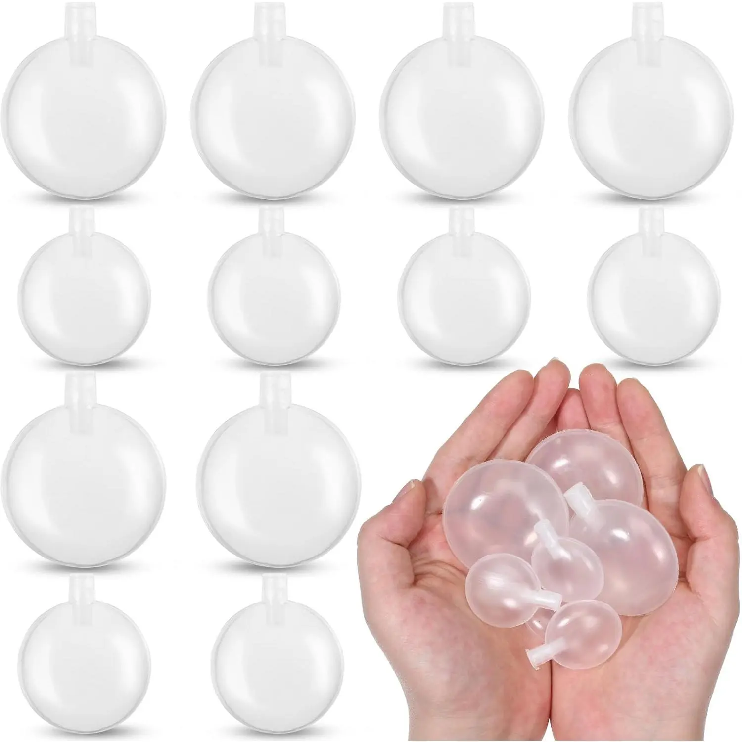 12 count Plastic Squeakers for  Toys, 50mm+30mm  Squeakers  Dogs  Squeaker Clear Noise Maker Insert   Squeaker Fit for    Toys, 2 Sizes