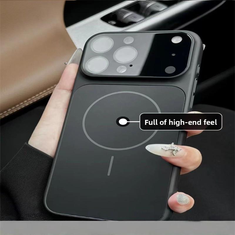 Instantly Transform into 17 Large Window Compatible with iPhone 16 Pro Max Phone Case Apple 17 Matte Anti-drop with Lens Protector 15