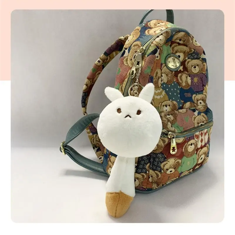 Genshin Impact Klee Dodoco Handmade DIY Felt Craft Plush Keychain - 22cm/8.6in PP Cotton Fill Anime Doll Pendant, Role Play Backpack Accessory, No Handmade Variation Cosplay Fan Gift