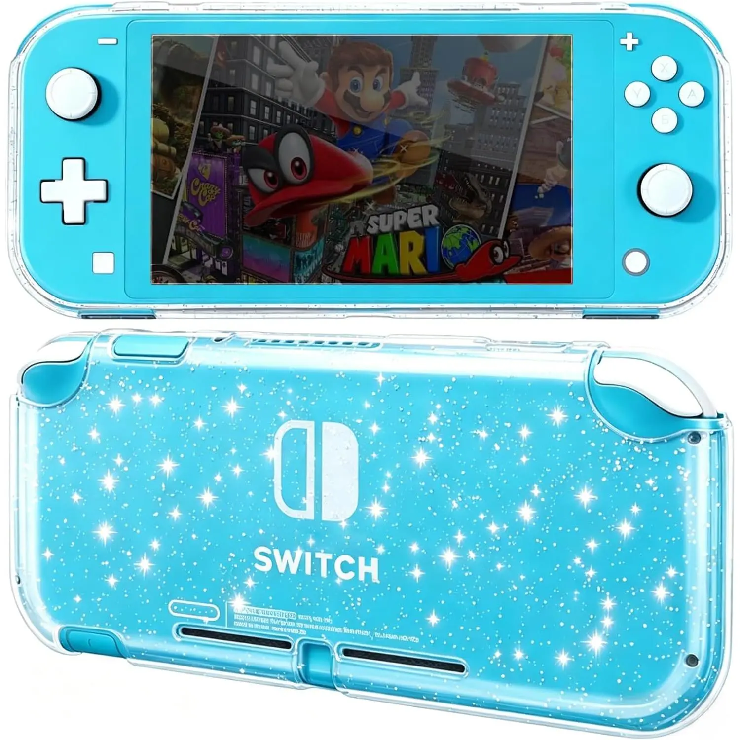 Protective Case for   Lite, Clear Glitter  Lite Case Soft TPU Cover with Shock-Absorbent & Anti-Scratch Slim Shell Travel Cases Protector Accessories -  Glitter