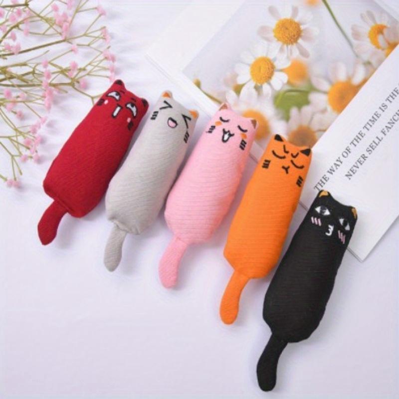 Random Color Catnip Toy, 1 Count Durable Chew Toy for Cats, Cute Cat Teaser Toy, Pet Interactive Toy, Fun Indoor Cat Teething Toy, Cat Scratch Toy