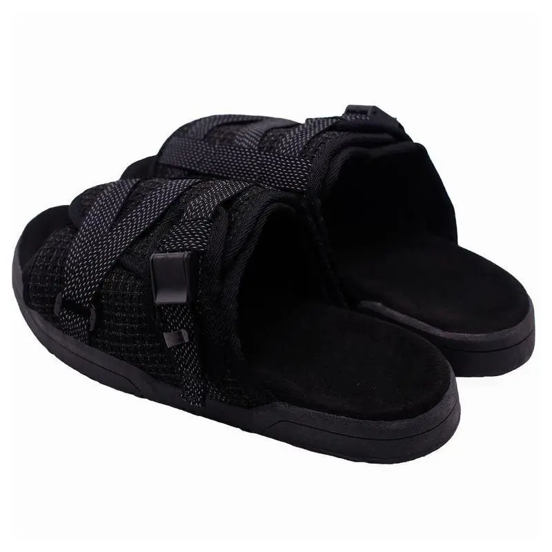Reflective Slides for Men & Women - Full 3M Reflective Sandals with Adjustable Straps, Arch Support & Anti-Slip Sole, Comfortable Footwear for Wide or Narrow Feet, Light-Up Slide Sandals for Day & Night Wear, Stay comfy and stylish all day