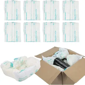 Foam Bag For Shipping, Pack of 8 Handy Room Temperature Expanding Foam Packaging Bags, Instant Quick Expanding Packaging Filler - Packing and Shipping Solution
