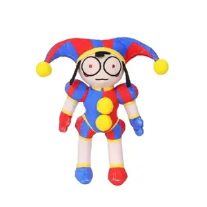 Hot The Amazing Digital Circus Plush Clown Ragatha pomni Cartoon Jax Doll Joker Plush Soft Stuffed Sofa Decorate Christmas Gift