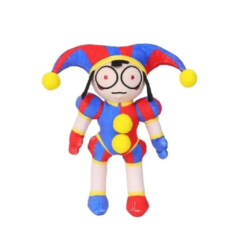 The Amazing Digital Circus Character-Shaped Stuffed Toys - Ragatha, Pomni, Jax Clown Plush Dolls, Soft Decorative Plush Stuffed Toys for Sofa Decoration, Christmas Gifts
